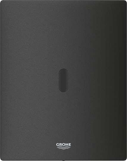 Grohe Tectron Bau E Πλακέτα για Καζανάκια Διπλής Λειτουργίας Phantom Black