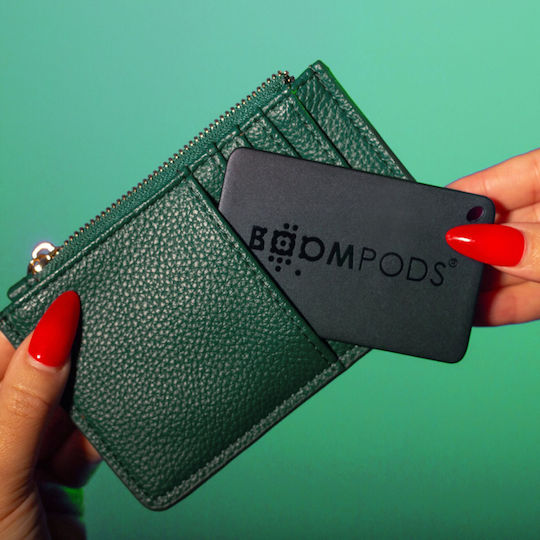 Boompods Boomtag & Boomcard Pack Compatibil Cu Apple Find My Negru 2 Buc
