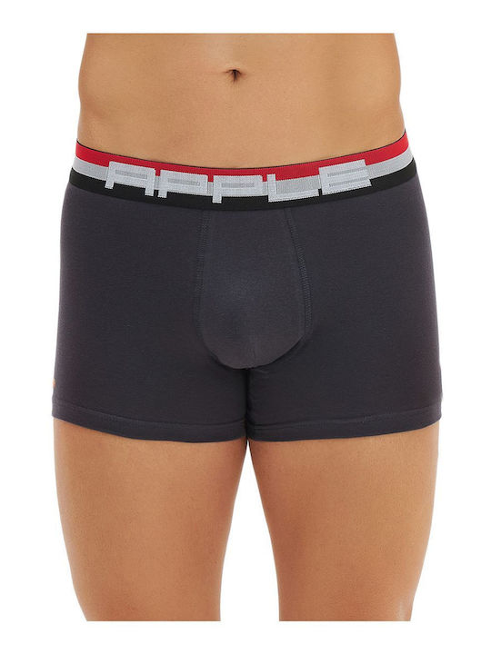 Herren Boxershorts Anthracite-fire 1Packung