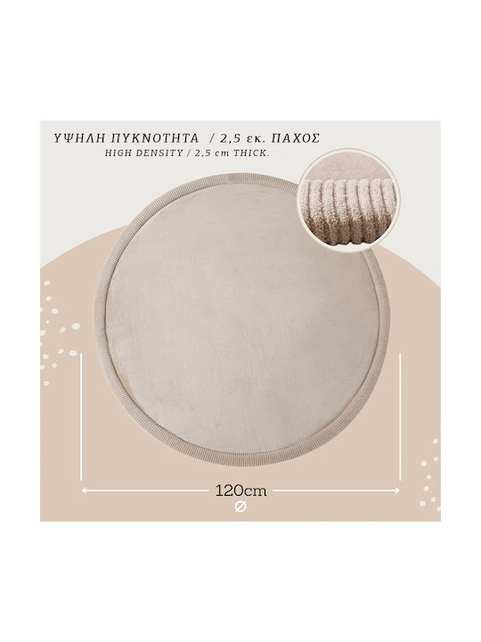 Hakuna Matte Kids Synthetic Rug Round 120cm 25mm