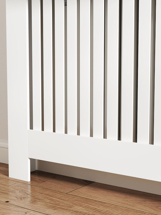 HomCom HomCom Heizkörperabdeckung aus MDF Weiß 112x19x97cm