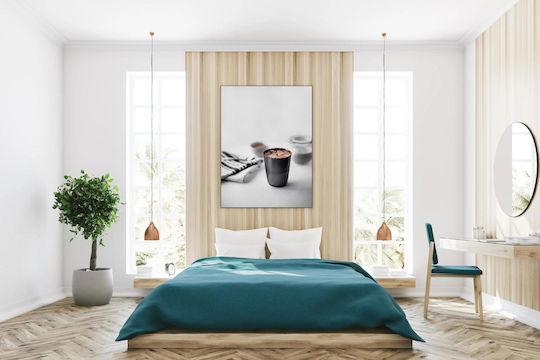 Gemälde Kaffee in Metalltasse Kaffee in Metalltasse 80x120