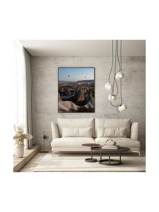 Tabloul Baloane deasupra Cappadociei la răsărit 100x150