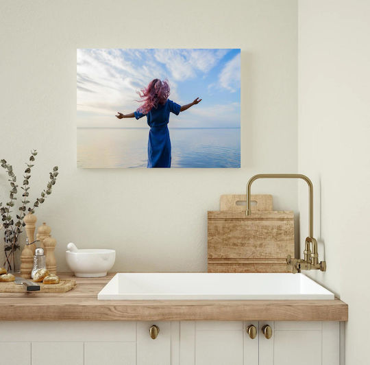 Gemälde Umarmung des Meeres 100x70