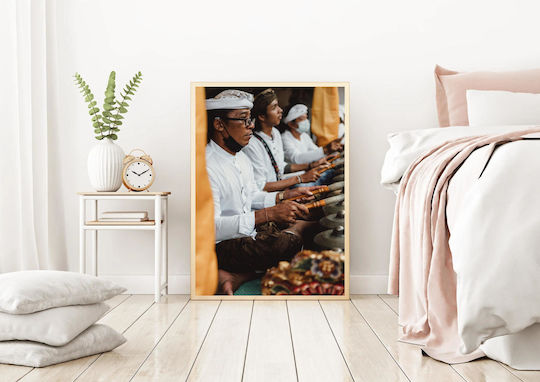 Traditional Musicians In Ceremony Canvas
