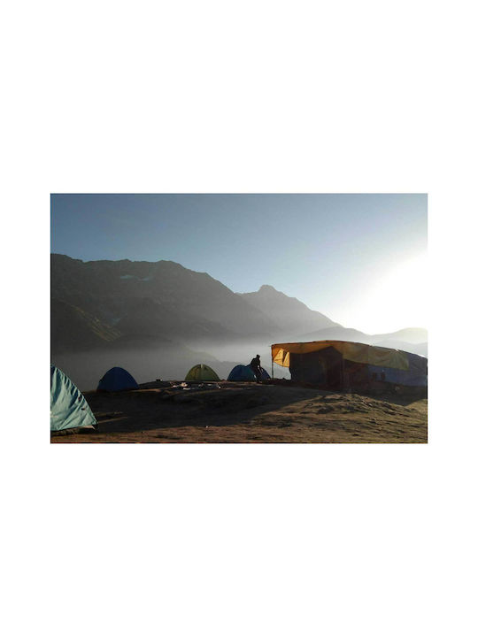 Tabloul Camping în Munte la Răsărit 120x80