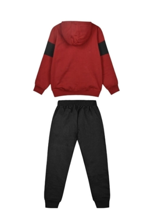 Energiers Kinder Sweatpants Set - Jogginganzug Red, Blue