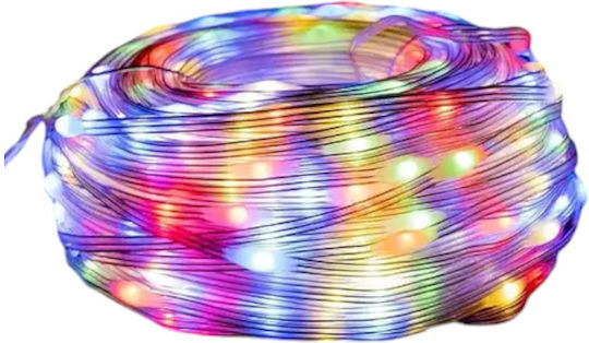 400 Lămpițe LED 50m. Multicolore tip Șir 1buc