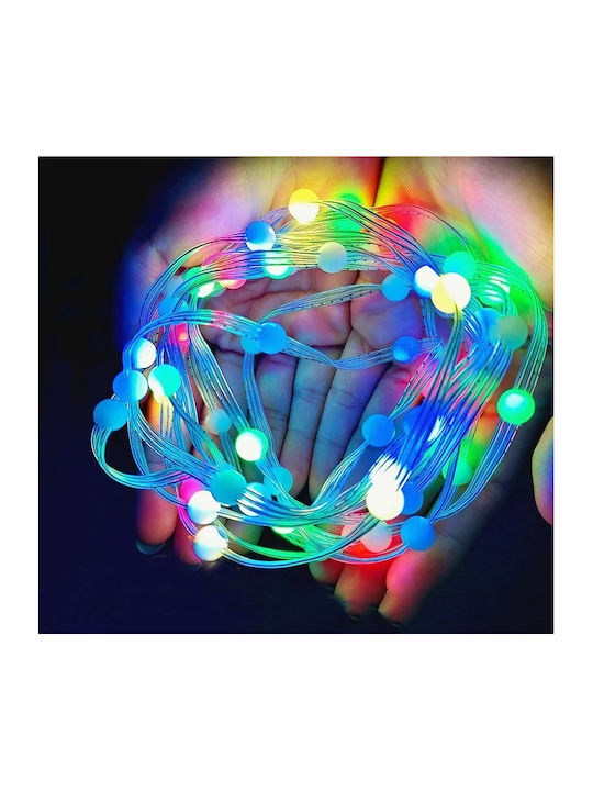 33 Λαμπάκια LED 5μ. RGB USB σε Σειρά 33 Λαμπάκια LED 5μ. RGB USB σε Σειρά