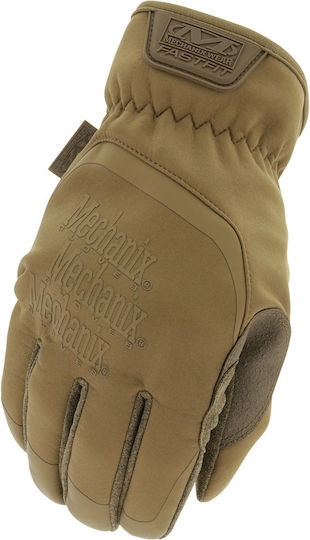 Mechanix Wear Fastfit Coyote Sm Waterproof Gloves for Work Cold-Resistant Synthetic Leather 1pcs