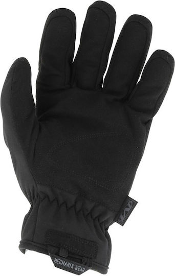 Mechanix Wear Fastfit Covert Md Waterproof Gloves for Work Cold-Resistant Black Synthetic Leather 1pcs