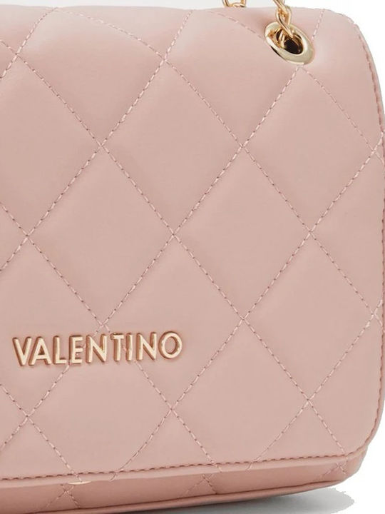 Valentino Bags Ocarina Γυναικεία Τσάντα Ώμου Ροζ