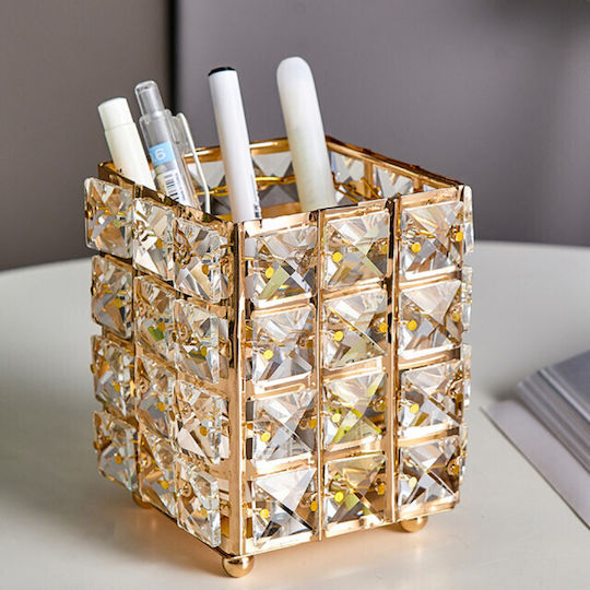 Luxorise Goldene Kosmetikorganisationsbasis