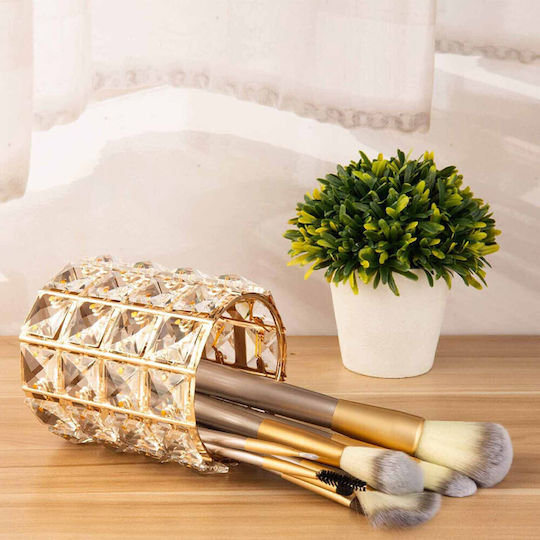 Luxorise Goldene Kosmetikorganisationsbasis