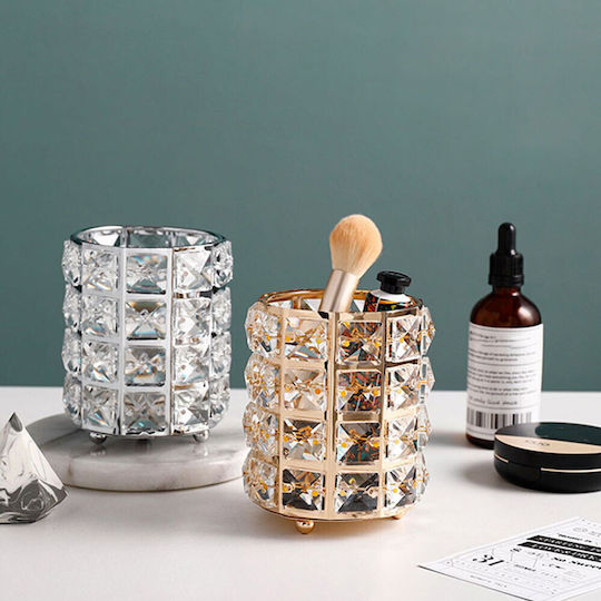 Luxorise Goldene Kosmetikorganisationsbasis