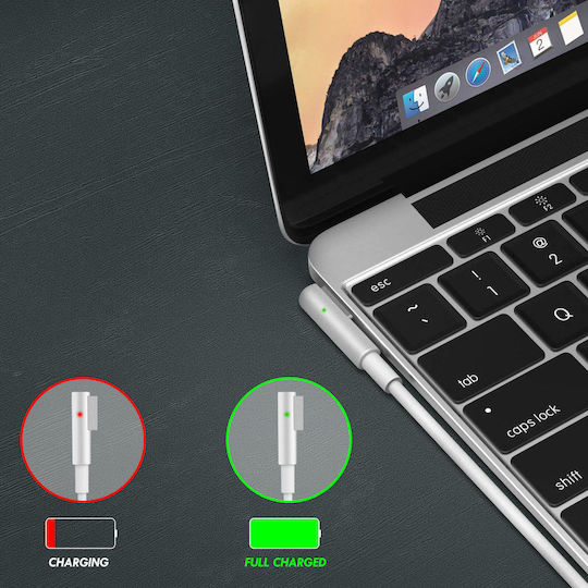 45W MagSafe Netzteil 1. Generation MacBook Air Magnetisch Weiß