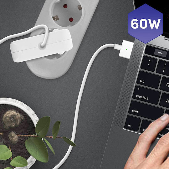 60W MagSafe 2 Netzteil MacBook Pro Retina 13'' Schnell Sicher Weiß