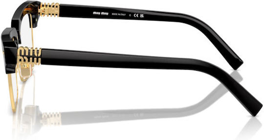 Miu Miu Eyeglass Frame Gold MU 11XV 16K1O1