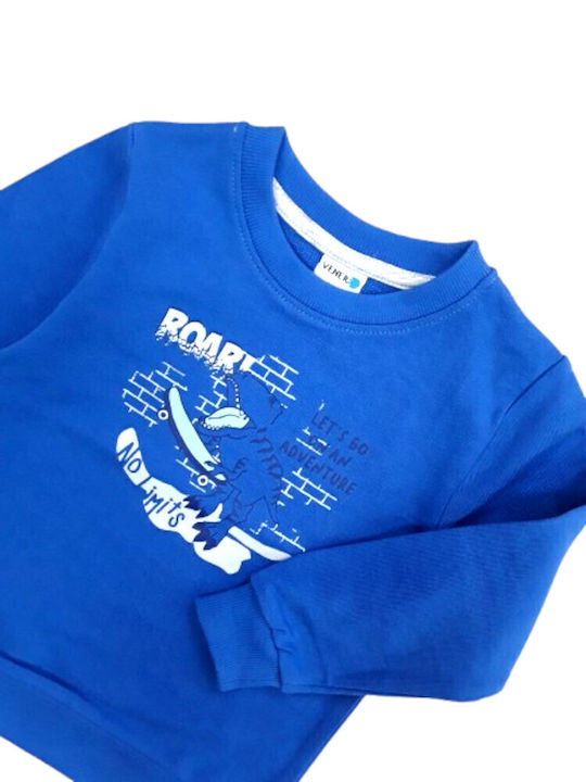Kinder-Sweatshirt Roar Blue