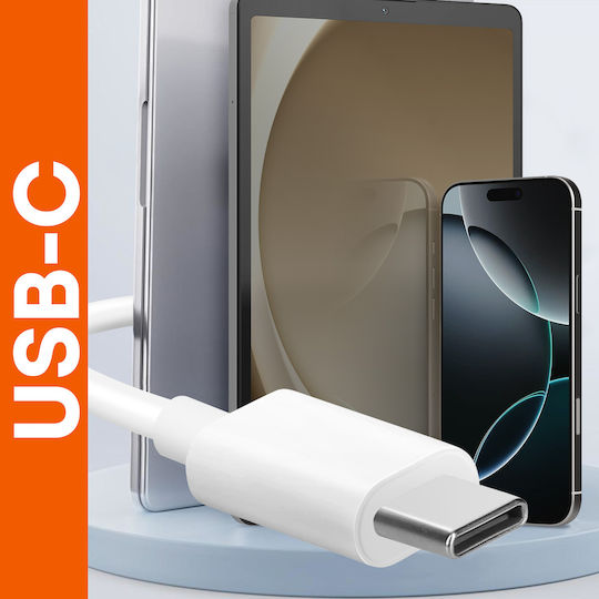 Linq USB C auf 2x USB C Audio Schnelllade-Power-Delivery-Adapter Weiß