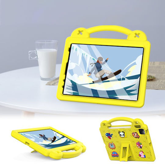 Παιδική Θήκη Ipad 10.9 2022 10 Gen Cute Patterns Βάση Κίτρινη