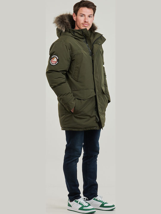 Everest Winter Jacke Parka Khaki