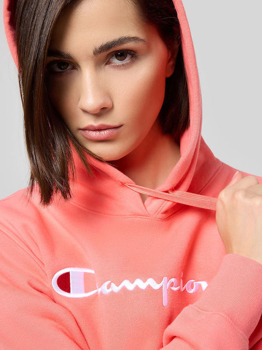 Women's Sweatshirt Jacket Hooded CORAL