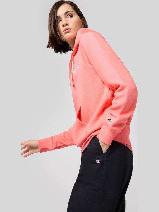 Women's Sweatshirt Jacket Hooded CORAL