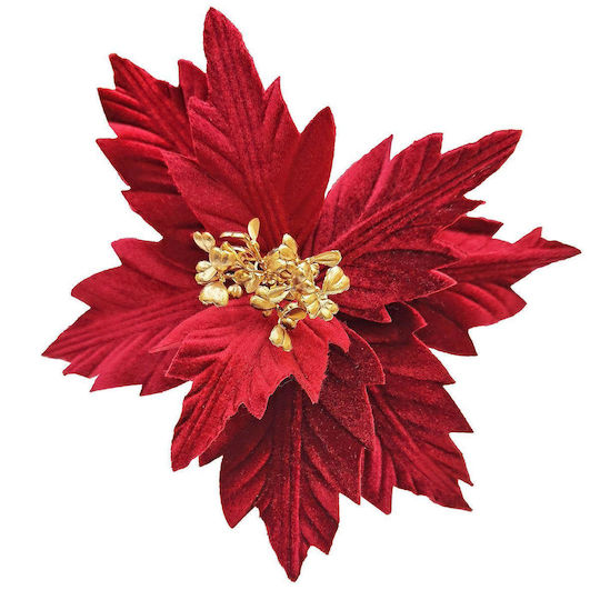 XMASfest Weihnachtsdekoration Blume Länge 27cm.