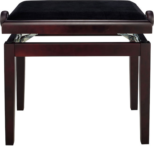 Gewa Adjustable Piano Bench Rosewood L52xW30xH48-57cm