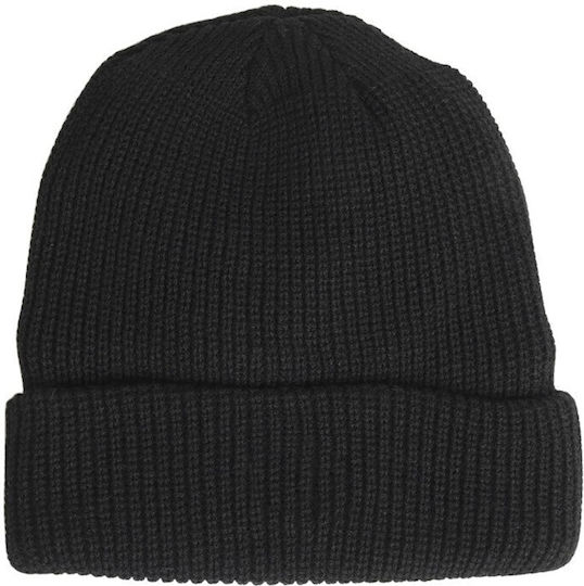 Beanie Männer Beanie Gestrickt in Schwarz Farbe