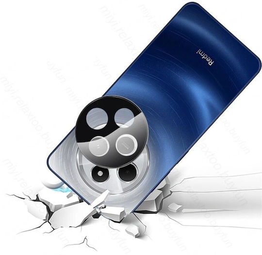 Protector de cameră din sticlă temperată pentru Xiaomi Redmi 14c Negru