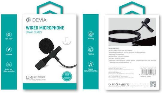 Devia EM605 3.5mm Microphone Gooseneck