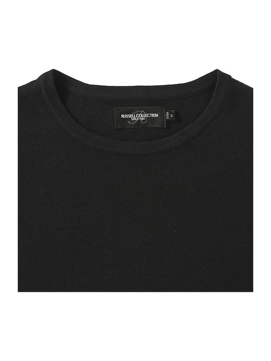 Russell Europe Ανδρικό Διαφημιστικό T-shirt Κοντομάνικο Black