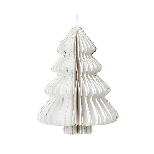 Weihnachtsdekoration Baum 40cm Weiß