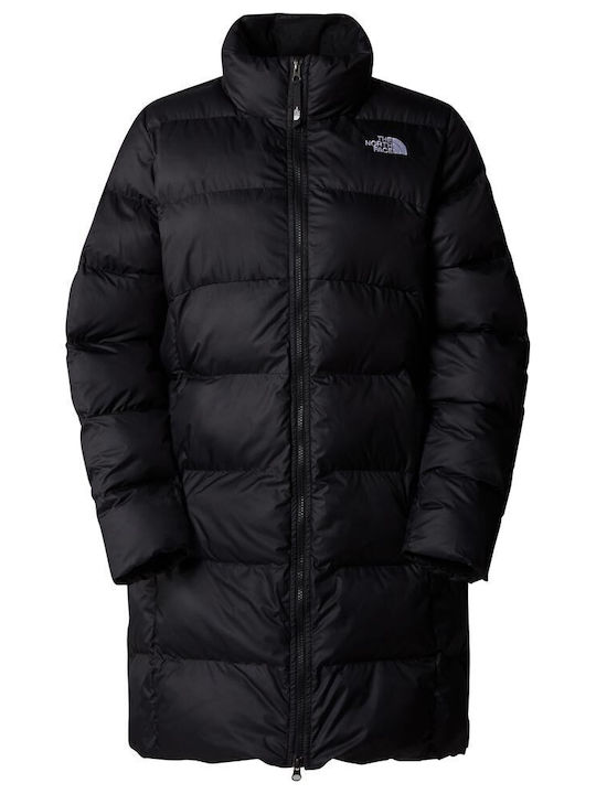 Saikuru Jacket Women's Long Puffer Jacket for Winter Black