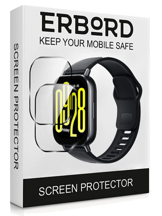 2x Υβριδικό Γυαλί Erbord Xiaomi Redmi Watch 5 Active