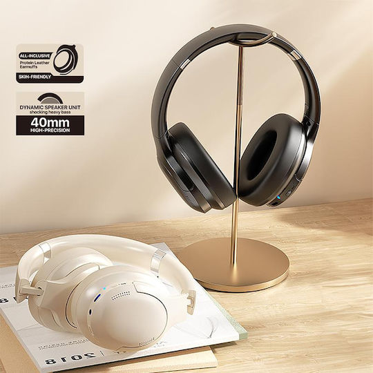 WK M11 Ασύρματα / Ενσύρματα Over Ear Ακουστικά με 8 ώρες Λειτουργίας Μαύρα