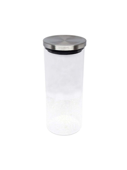 Borosilikatglas Lebensmittelglas Pufo Zucker Kaffee Tee Gewürze Luftdichtes Verschluss 1,4 L