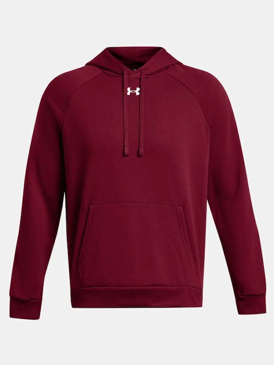 Rival Sweatshirt with Hood Burgundy