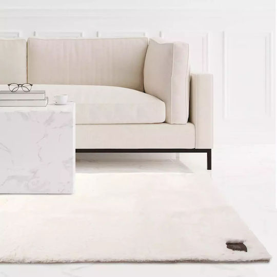 Greenwich Polo Club 3107 Non-slip Ecru Living Room Rug