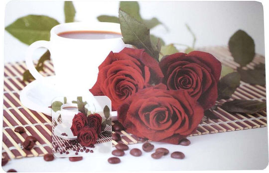 Cup Plate Support Set Serving Meals Pufo Morning Roses Design 6 Pieces Cup Plate Support Set Serving Meals Pufo Morning Roses Design 6 Pieces