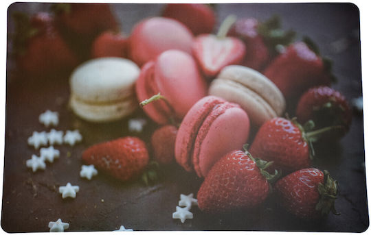 Macaron Time Tischsets Support Set Serviert Speisen 6 Stück