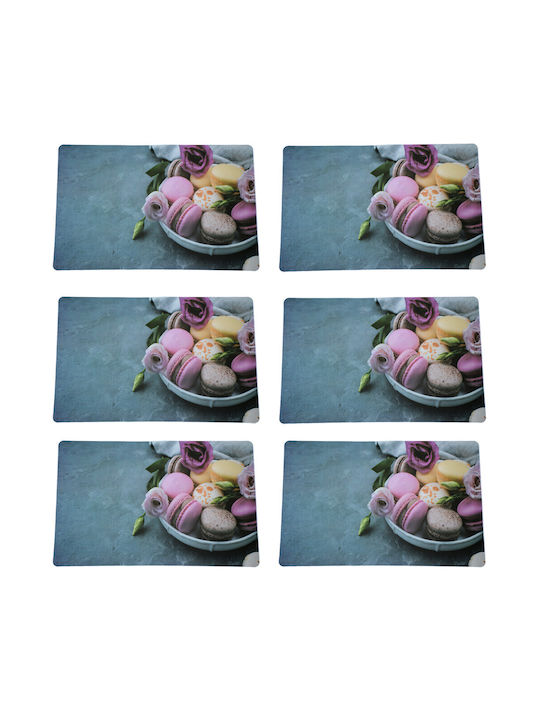Plate Support Set Serving Meals Pufo Love All Day Design 6 Stücke