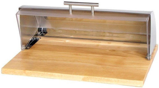 KING Hoff Bread Box made of Bamboo Gray 38x28.5x15cm