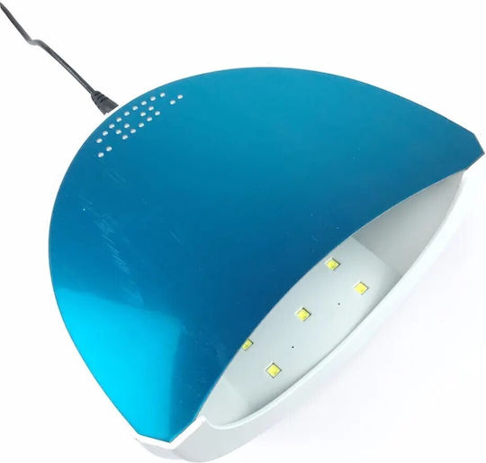 Nail Polish Curing Lamp UV 48W Petrol Blue