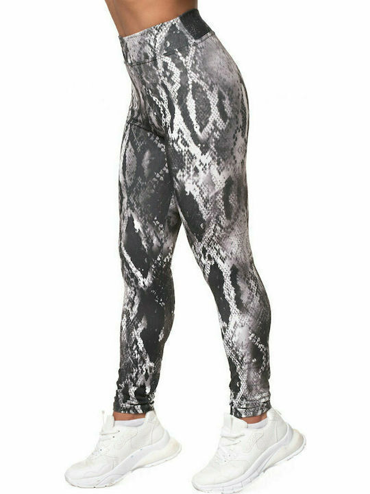 Women's Long Training Legging High Waisted White Black
