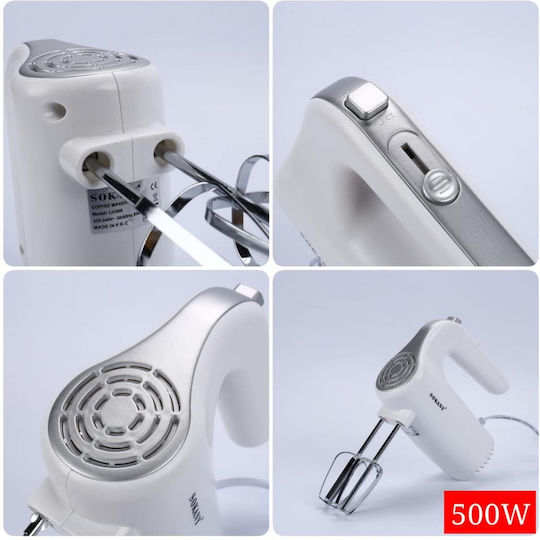 Sokany SZJ-LH956 Mixer Handmixer 150W Weiß
