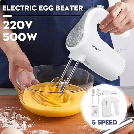 Sokany SZJ-LH956 Mixer Handmixer 150W Weiß