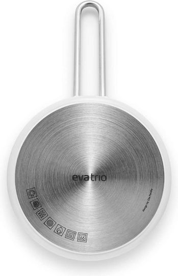 Eva Solo White Line Milk Pot Made of Aluminum 1.8L / 16cm